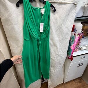 Lilly Pulitzer Vibrant Green Dress. NWT 12